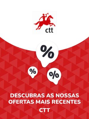 Promoções de Bancos e Serviços em Funchal | Ofertas CTT de CTT | 06/09/2023 - 06/09/2024