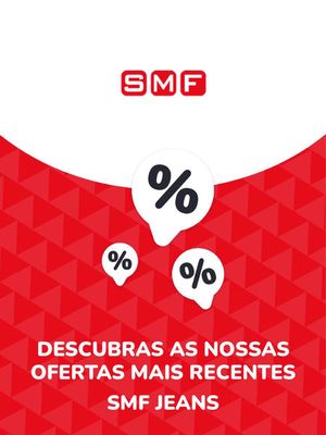 Promoções de Roupa, Sapatos e Acessórios em Vila Nova de Milfontes | Ofertas SMF Jeans de SMF Jeans | 06/09/2023 - 06/09/2024