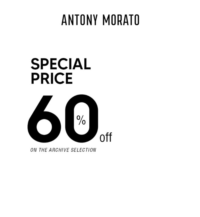 Catálogo Antony Morato | NEW IN EM PROMO Antony Morato | 07/09/2023 - 08/10/2023