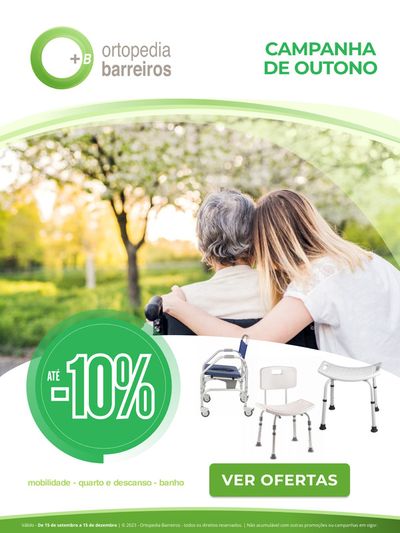 Catálogo Ortopedia Barreiros em Santo Tirso |  Campanha de Outono  | 15/09/2023 - 15/12/2023