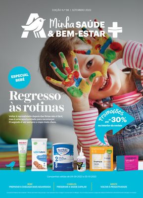 Promoções de Farmácias e Saúde | Revista Saúde & Bem-Estar Ed. nº98 de Auchan | 04/09/2023 - 05/10/2023