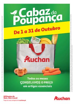 Catálogo Auchan | Cabaz Poupança | 01/10/2023 - 31/10/2023