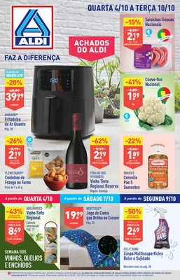 Promoções de Supermercados em Vila Nova de Gaia | Achados do Aldi de Aldi | 04/10/2023 - 10/10/2023