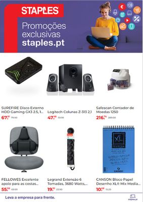 Promoções de Informática e Eletrónica | Promoções exclusivas de Staples | 04/10/2023 - 29/10/2023
