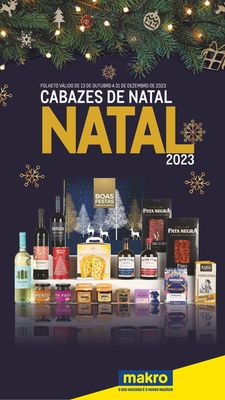 Catálogo Makro | Cabazes de Natal 2023 | 13/10/2023 - 31/12/2023