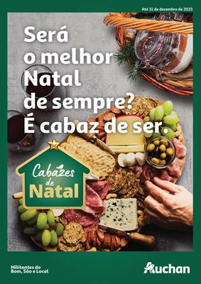 Catálogo Auchan em Lisboa | Cabazes de Natal | 01/11/2023 - 31/12/2023