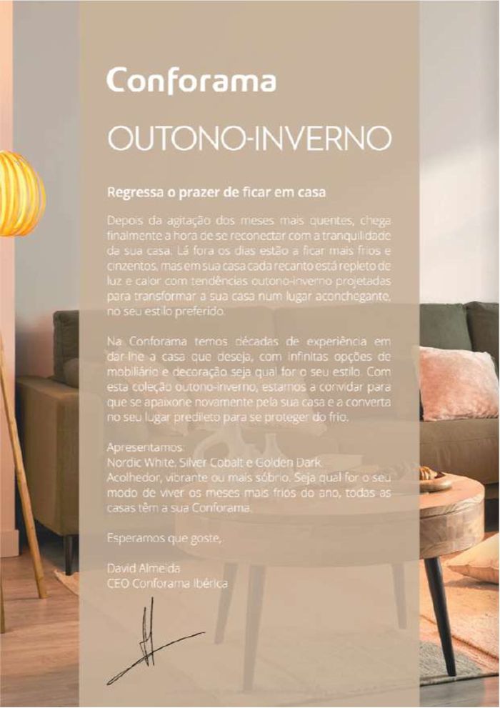Catálogo Conforama em Funchal | OUTONO / INVERNO  | 20/10/2023 - 29/02/2024