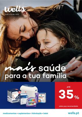 Promoções de Farmácias e Saúde em Lisboa | Folhetos Well's de Well's | 03/11/2023 - 31/12/2023