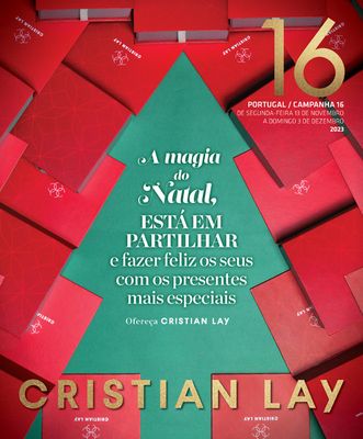 Promoções de Roupa, Sapatos e Acessórios em Coimbra | Folheto Cristian Lay de Cristian Lay | 13/11/2023 - 03/12/2023