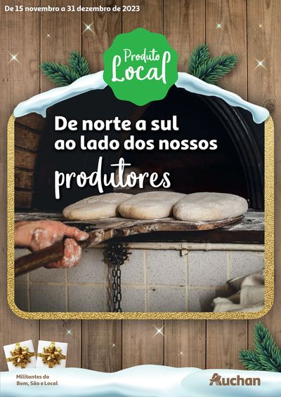 Promoções de Supermercados em Porto | Catálogo Produtores Locais  de Auchan | 15/11/2023 - 31/12/2023