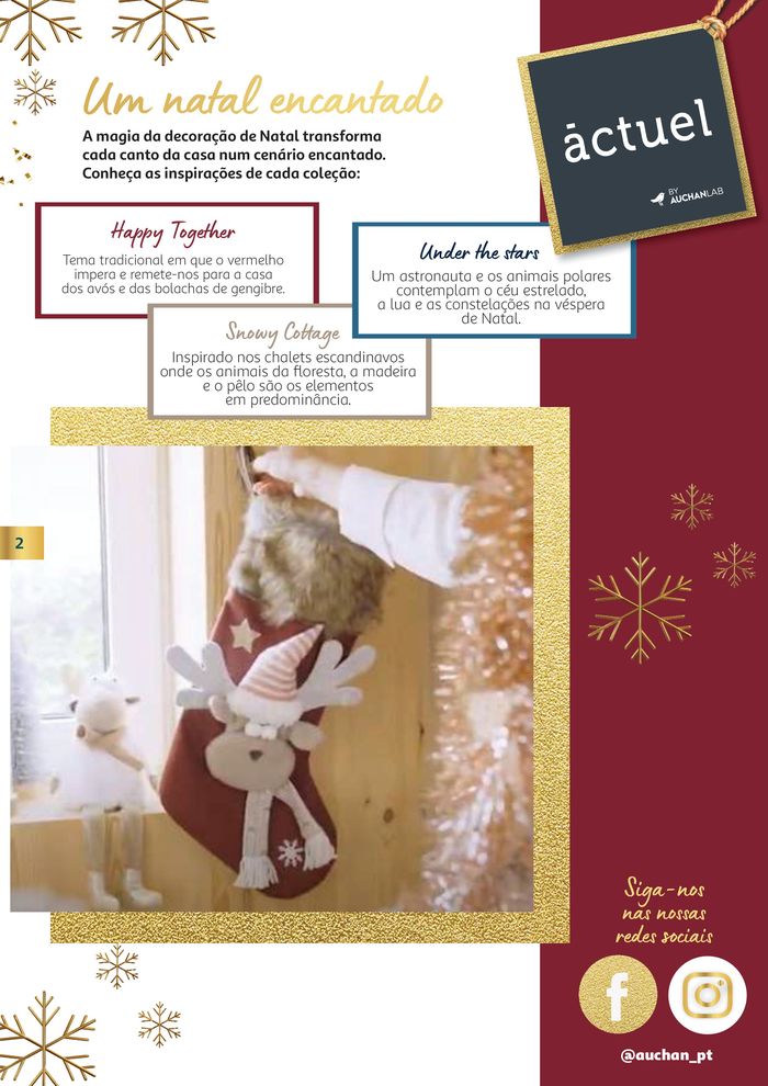 Catálogo Auchan em Lisboa | Catálogo Decoração de Natal | 29/11/2023 - 26/12/2023