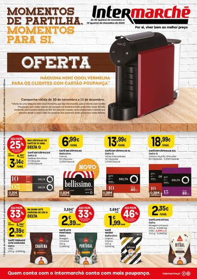 Catálogo Intermarché em Leiria |  FOLHETO ESPECIAL Delta | 30/11/2023 - 13/12/2023