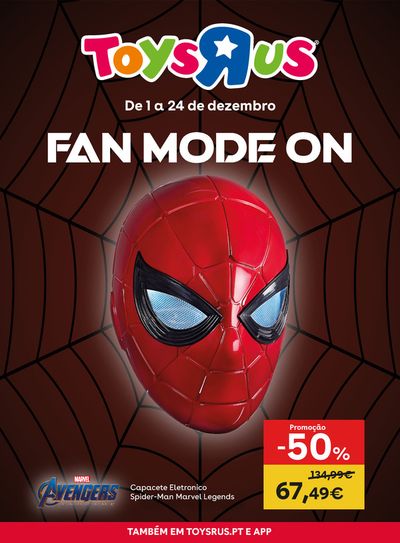 Catálogo Toys R Us em Senhora da Hora | Fan Mode ON | 01/12/2023 - 24/12/2023