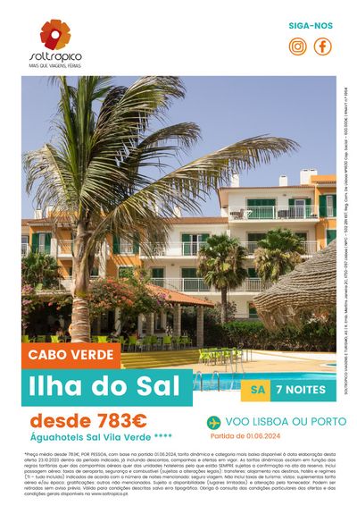 Catálogo Soltrópico | Cabo Verde | 04/12/2023 - 01/06/2024