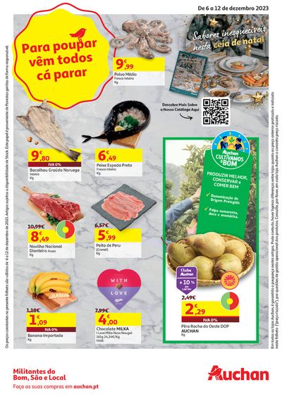 Catálogo Auchan em Sesimbra | Semanal 49 | 06/12/2023 - 12/12/2023