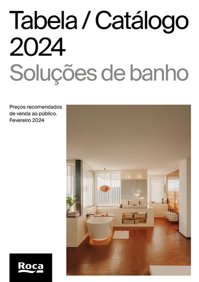 Promoções de Bricolage, Jardim e Construção em Setúbal | SOLUÇÕES DE BANHO de Roca | 09/01/2024 - 31/05/2024