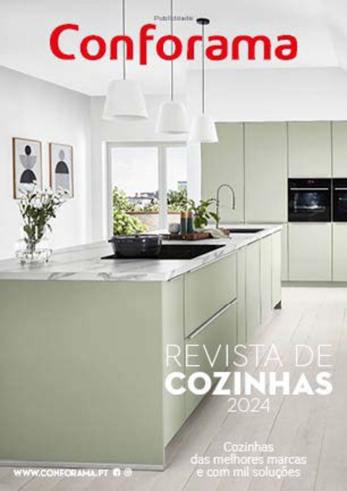 Catálogo Conforama em Senhora da Hora | Revista De Cozinhas 2024 | 22/01/2024 - 31/12/2024