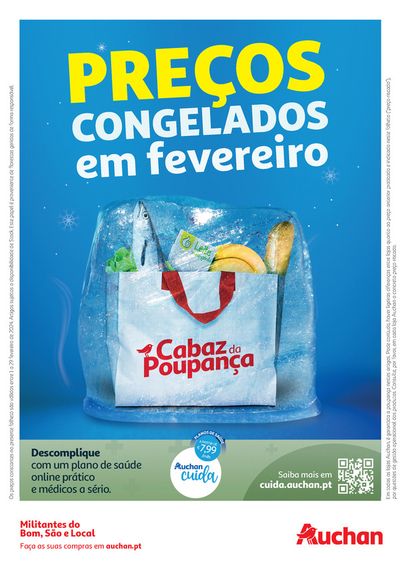 Catálogo Auchan em Amadora | Cabaz Poupança  | 01/02/2024 - 29/02/2024