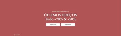 Promoções de Marcas de luxo em Coimbra | Últimos Preços de Pedro del Hierro | 07/02/2024 - 29/02/2024