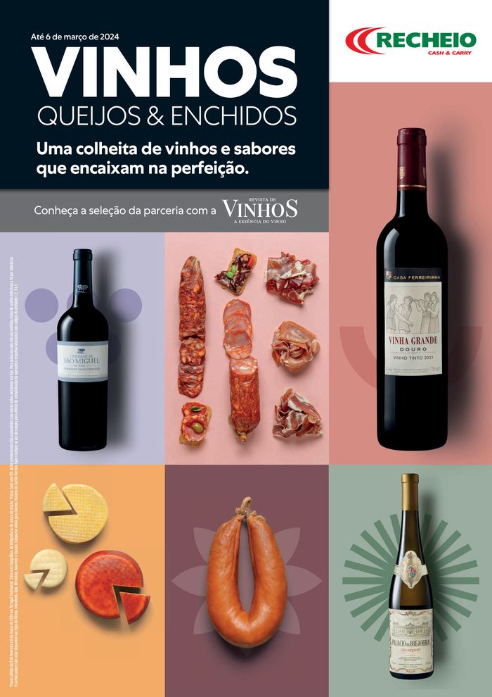 Catálogo Recheio em Lisboa | Vinhos, Queijos e Enchidos  | 08/02/2024 - 06/03/2024
