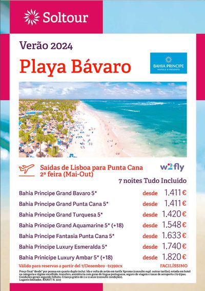 Catálogo Soltour | Playa Bávaro Verão 2024 | 01/05/2024 - 31/10/2024