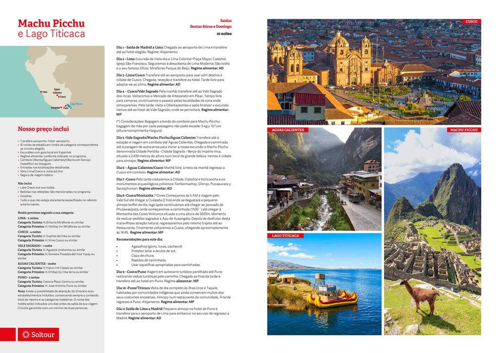 Catálogo Soltour em Cascais | Descobrindo Perú | 27/02/2024 - 01/10/2024