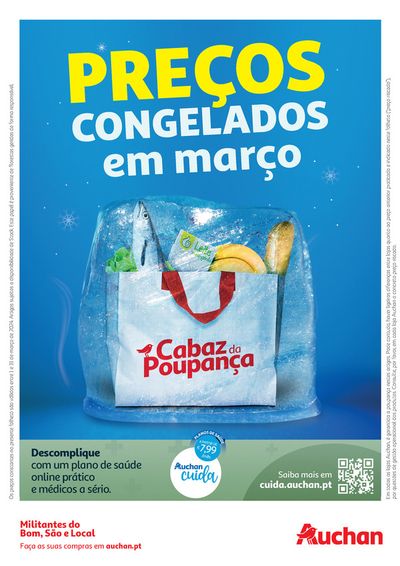 Catálogo Auchan em Aguçadoura | Cabaz da Poupança  | 01/03/2024 - 31/03/2024