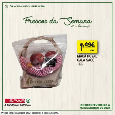 Catálogo SPAR em Braga | Frescos Da Semana | 28/02/2024 - 03/03/2024