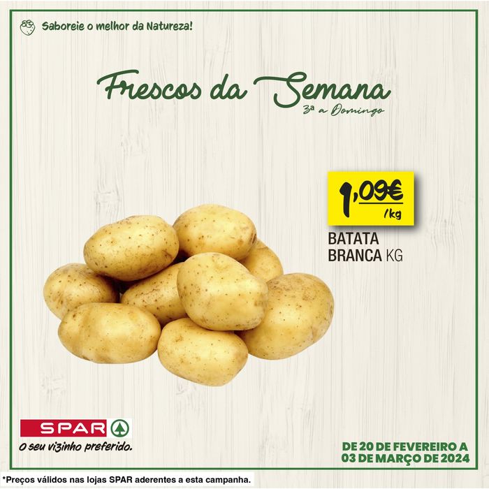 Catálogo SPAR em Braga | Frescosd Da Semana! | 28/02/2024 - 03/03/2024