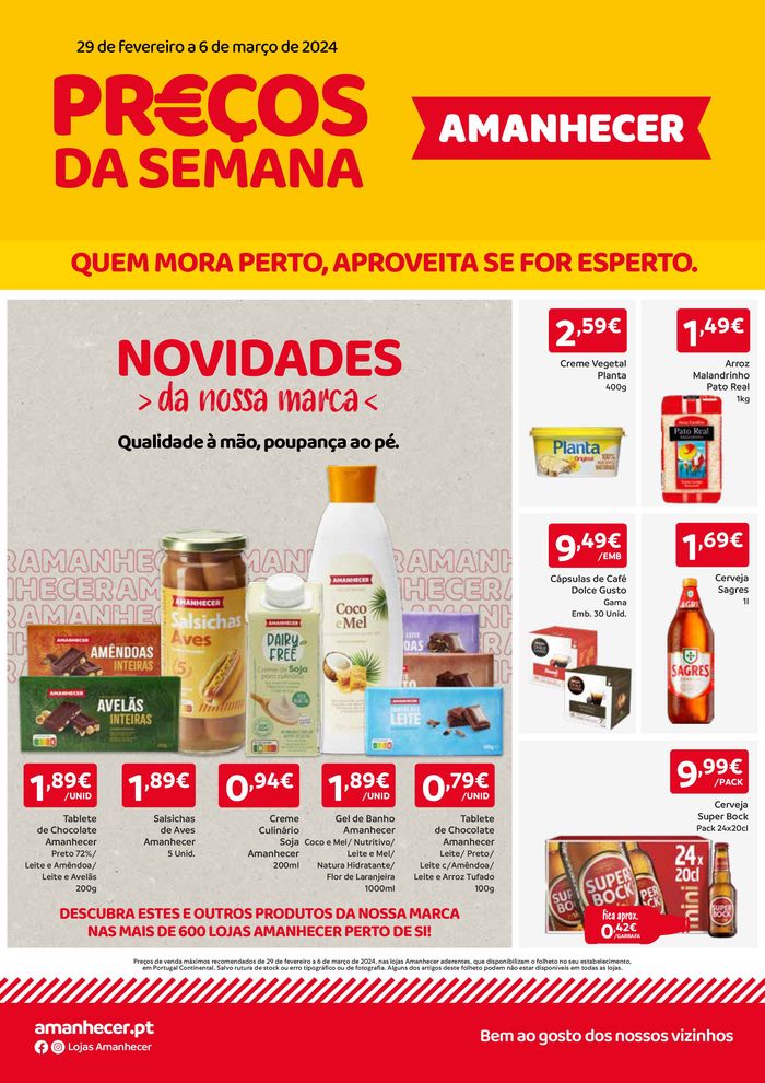 Catálogo Amanhecer em Braga | Preços Da Semana | 01/03/2024 - 06/03/2024