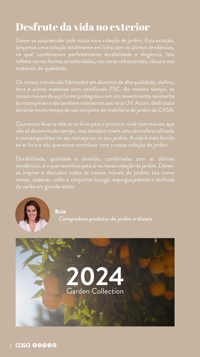 Catálogo CASA em Coina | Catálogo de jardim | 04/03/2024 - 25/09/2024