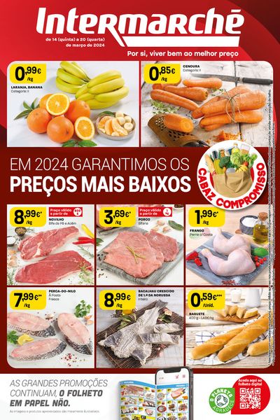 Promoções de Supermercados em Coimbra | Por si, viver bem ao melhor preço de Intermarché | 14/03/2024 - 20/03/2024