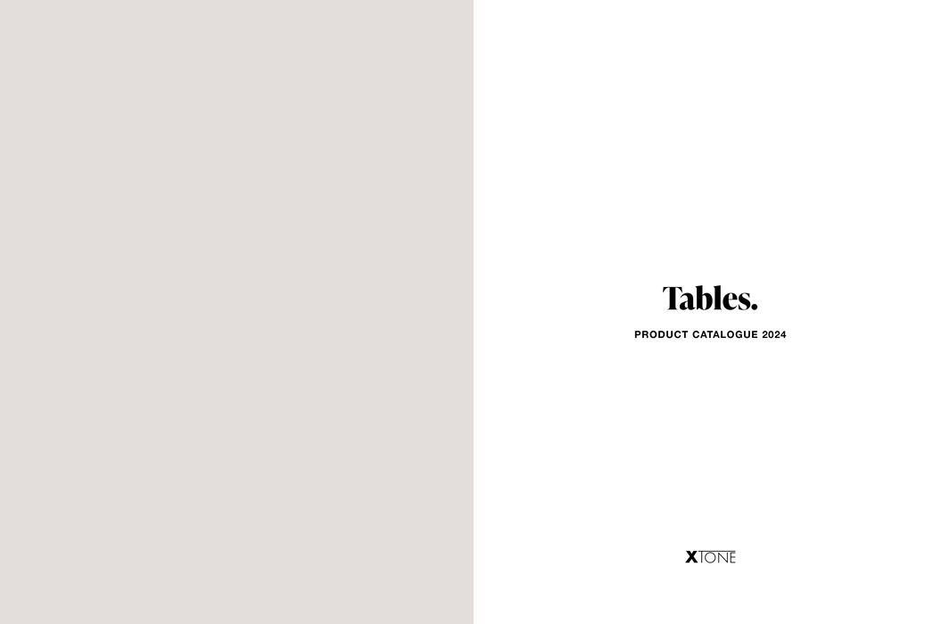 Catálogo Porcelanosa | XTONE Tables  | 15/03/2024 - 31/12/2024