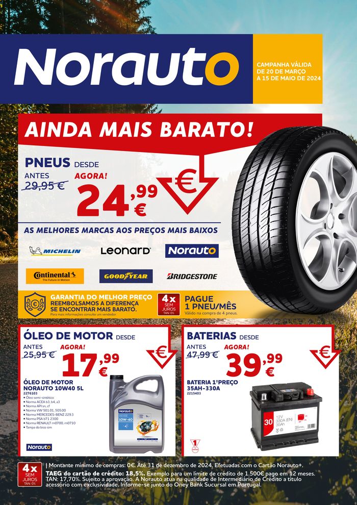 Catálogo Norauto em Barreiro | Folheto promocional ! | 21/03/2024 - 15/05/2024