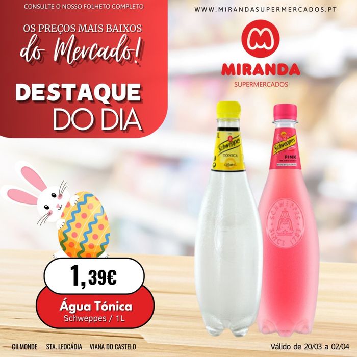 Catálogo Miranda Supermercados em Santa Leocádia de Briteiros | Morangos | 25/03/2024 - 02/04/2024