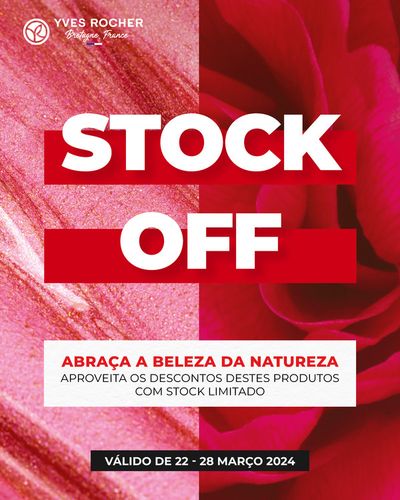 Promoções de Cosmética e Beleza em Queluz | Stock Off  de Yves Rocher | 25/03/2024 - 28/03/2024