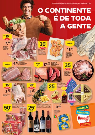 Catálogo Continente Bom dia em Montijo | Semanal Continente Bom Dia | 26/03/2024 - 01/04/2024