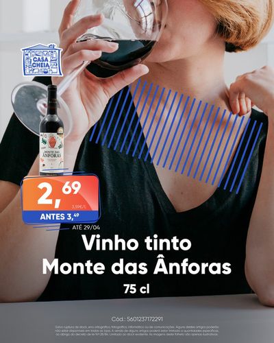 Promoções de Supermercados em Ribeira Grande (Açores) | Vinho de Casa Cheia | 27/03/2024 - 29/04/2024