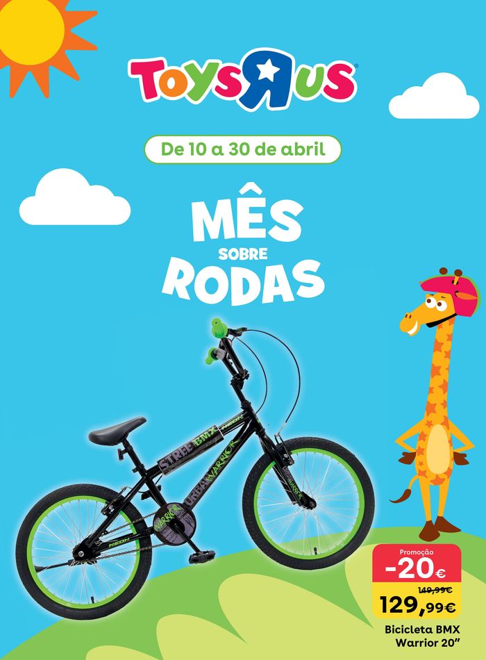 Catálogo Toys R Us em Matosinhos | Mês sobre Rodas | 10/04/2024 - 30/04/2024