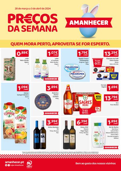 Promoções de Supermercados em Pinhel | Folheto Amanhecer de Amanhecer | 29/03/2024 - 03/04/2024