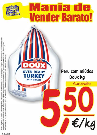 Promoções de Supermercados em Ribeira Grande (Açores) | Mania de Vender Barato ! de Casa Cheia | 29/03/2024 - 03/04/2024