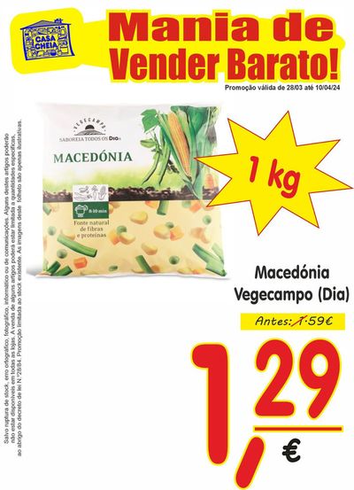 Promoções de Supermercados em Ribeira Grande (Açores) | Mania De Vender Barato! de Casa Cheia | 29/03/2024 - 10/04/2024