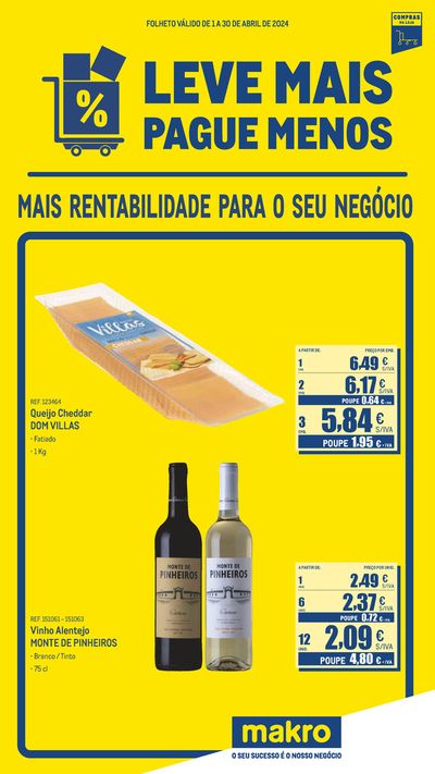 Catálogo Makro em Porto | Leve Mais Pague Menos | 02/04/2024 - 30/04/2024