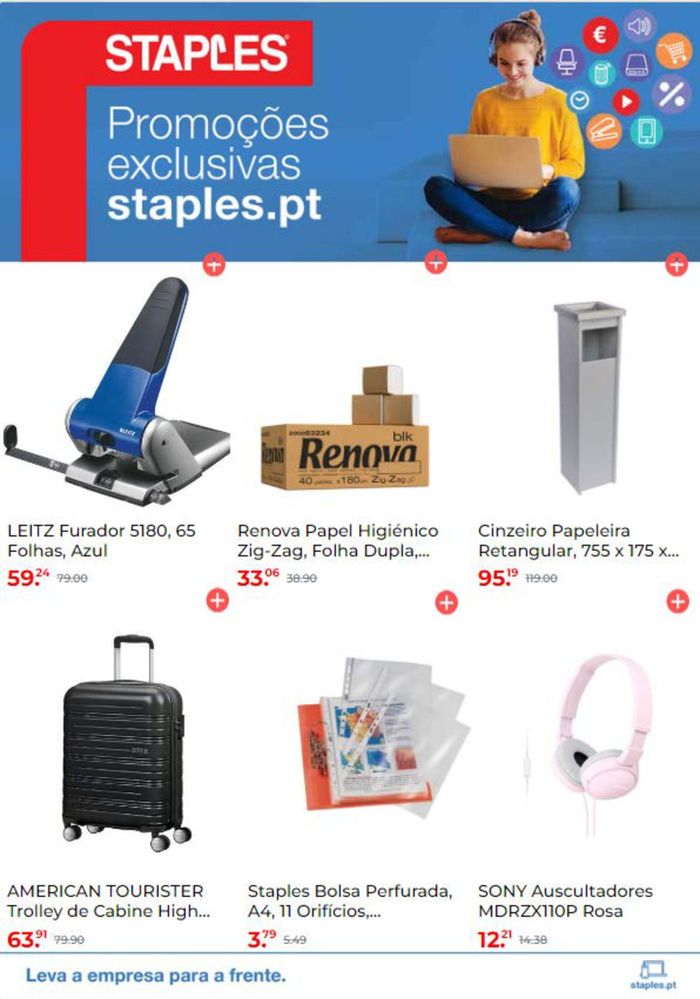 Catálogo Staples | Promoções exclusivas online  | 02/04/2024 - 28/04/2024