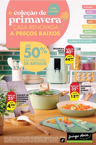 Promoções de Supermercados | Primavera de Pingo Doce | 05/04/2024 - 06/05/2024