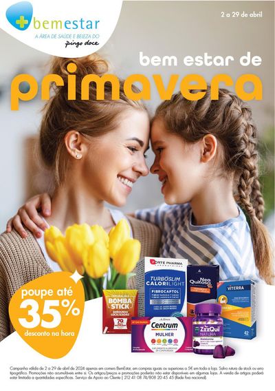 Promoções de Supermercados em Caniço | PRIMAVERA de Pingo Doce | 05/04/2024 - 29/04/2024