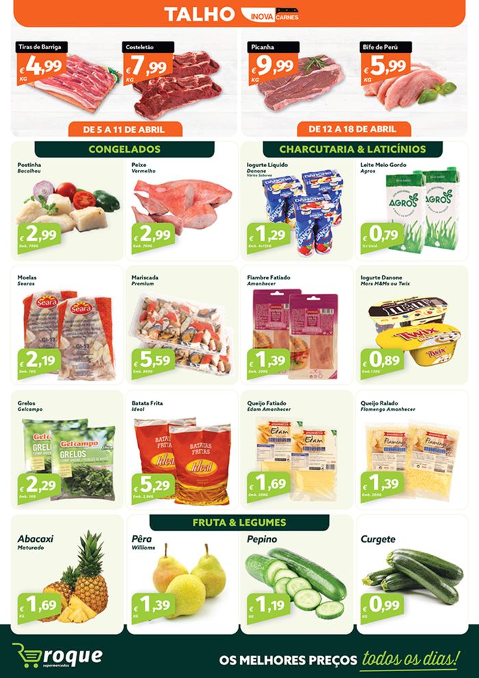Catálogo Roque Supermercados em Monção | Folheto Roque Supermercados | 08/04/2024 - 18/04/2024