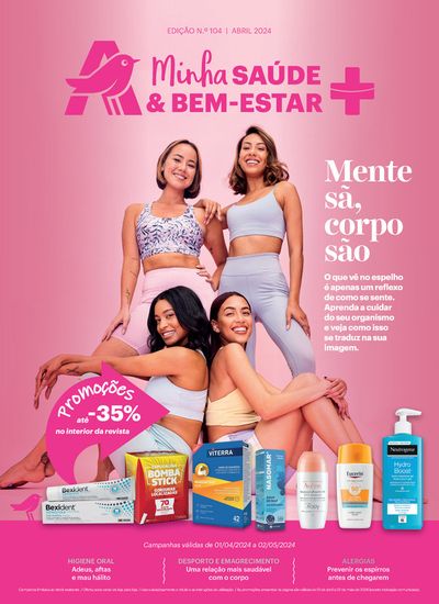 Promoções de Cosmética e Beleza em Lisboa | Minha Saúde & Bem-Estar  de Auchan | 01/04/2024 - 02/05/2024