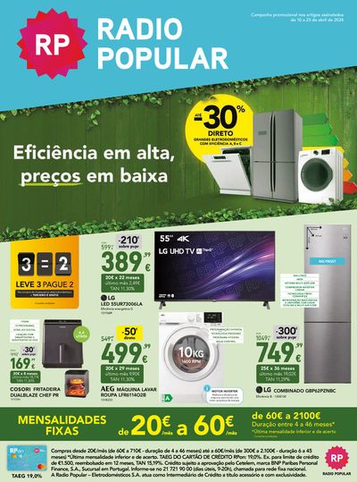 Catálogo Radio Popular em Vila Nova de Gaia | Eficiência em alta, preços em baixa | 10/04/2024 - 23/04/2024