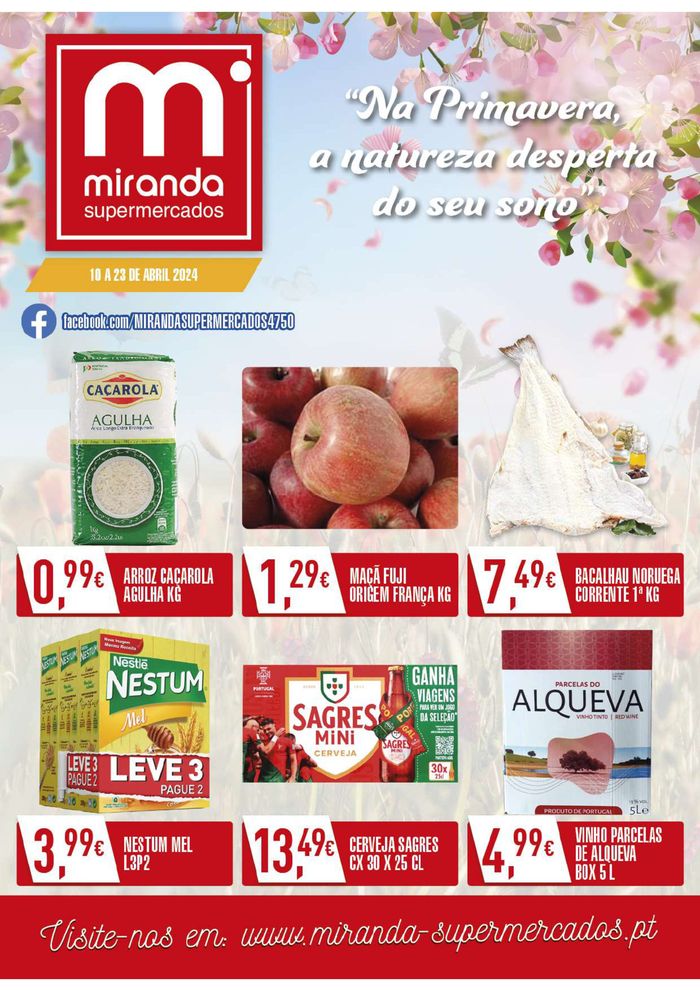Catálogo Miranda Supermercados em Viana do Castelo | 10 a 23 de abril | 11/04/2024 - 23/04/2024